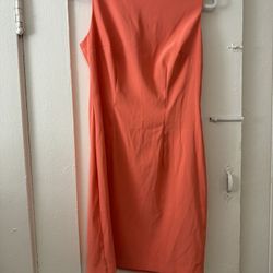 Peach Dress