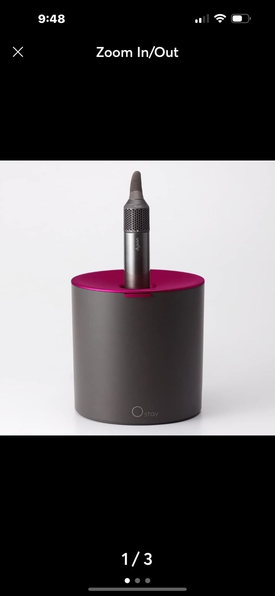 air Dock Long, Holder and Storage of Styling Tools for Dyson Hair Styler Airwrap
