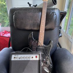 Glen Burton Electric Guitar & Amp