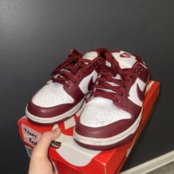 Team Red Nike Dunks 