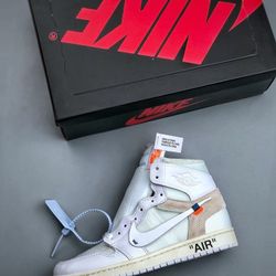 Jordan 1 High Off White White 60