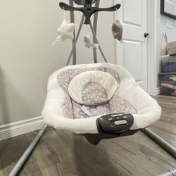 Baby Swing Lightly Used For 2 Months