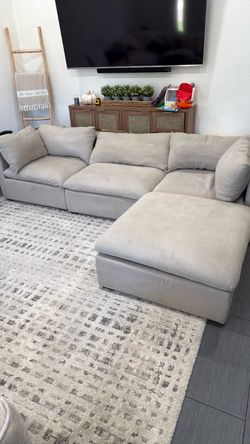Beige Couch From World Market