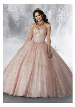 Quinceañera Rose Gold Dress