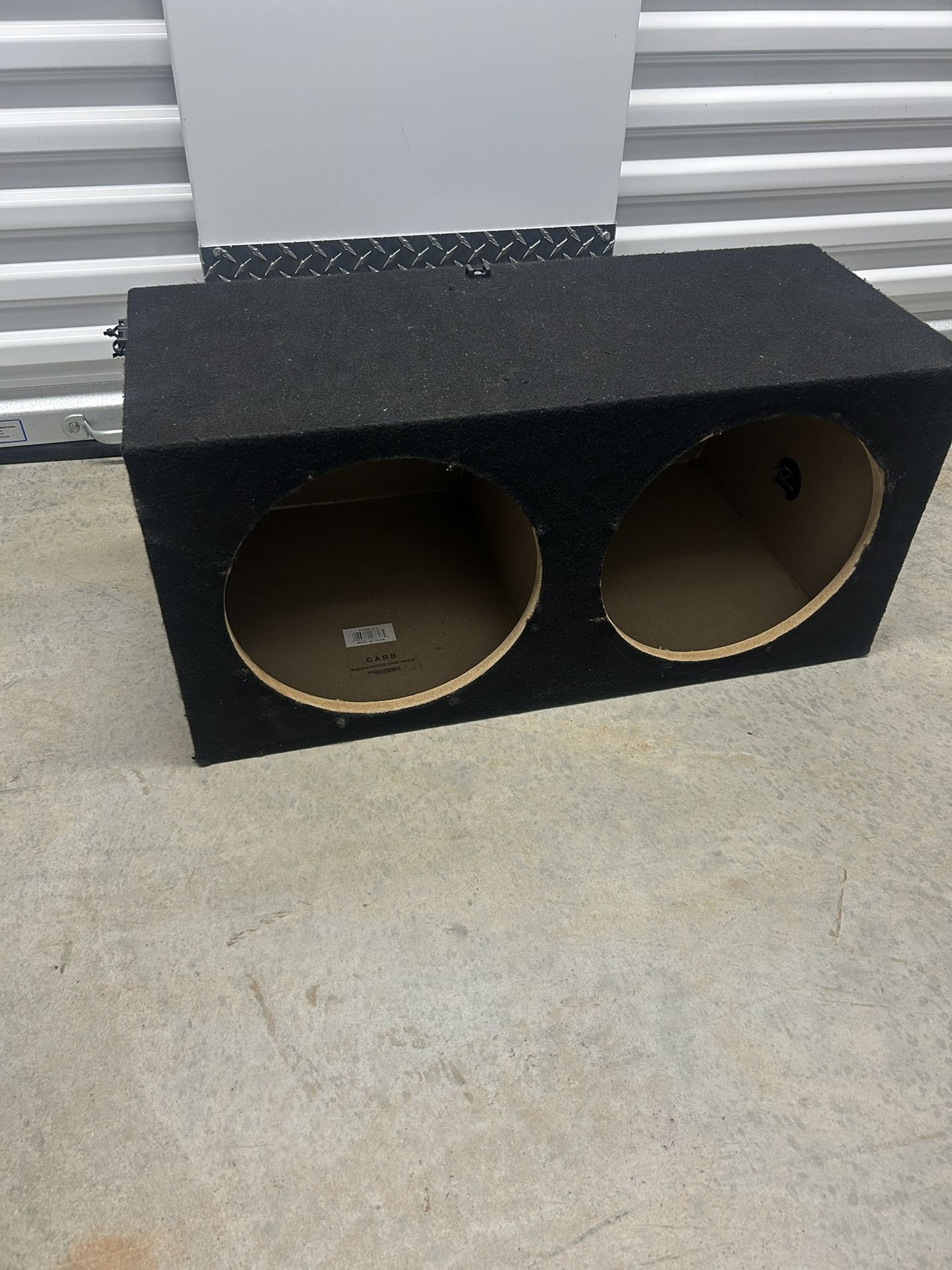12 inch Dual Speaker Box
