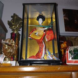 2 Japanese Porcelain Dolls 