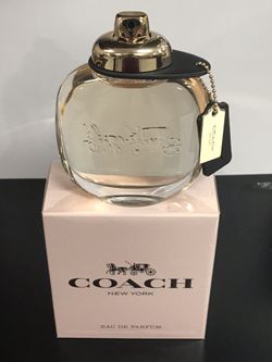 100 % authentic COACH NEW YORK PERFUME FOR WOMEN 3.4oz (100ml). Original brand new in the box