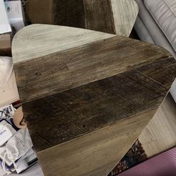 Living Spaces Wood Coffee Table (large)