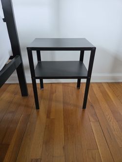 Bed Stands Metal Black