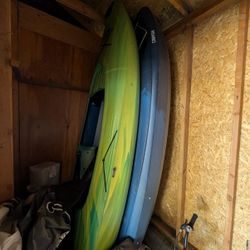 2x Quest Canyon Kayak's Available w/ Paddles - Like New