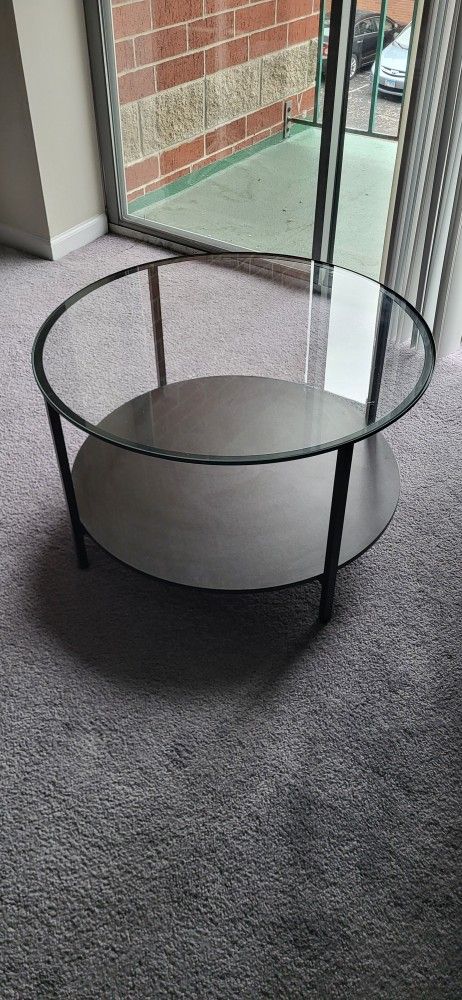Glass Top Coffee Table