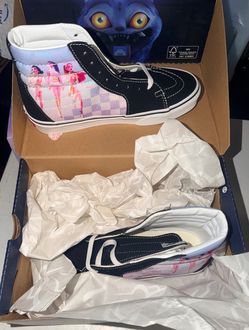 Vans Sk8-Hi Custom Graphic High-Top Sneakers