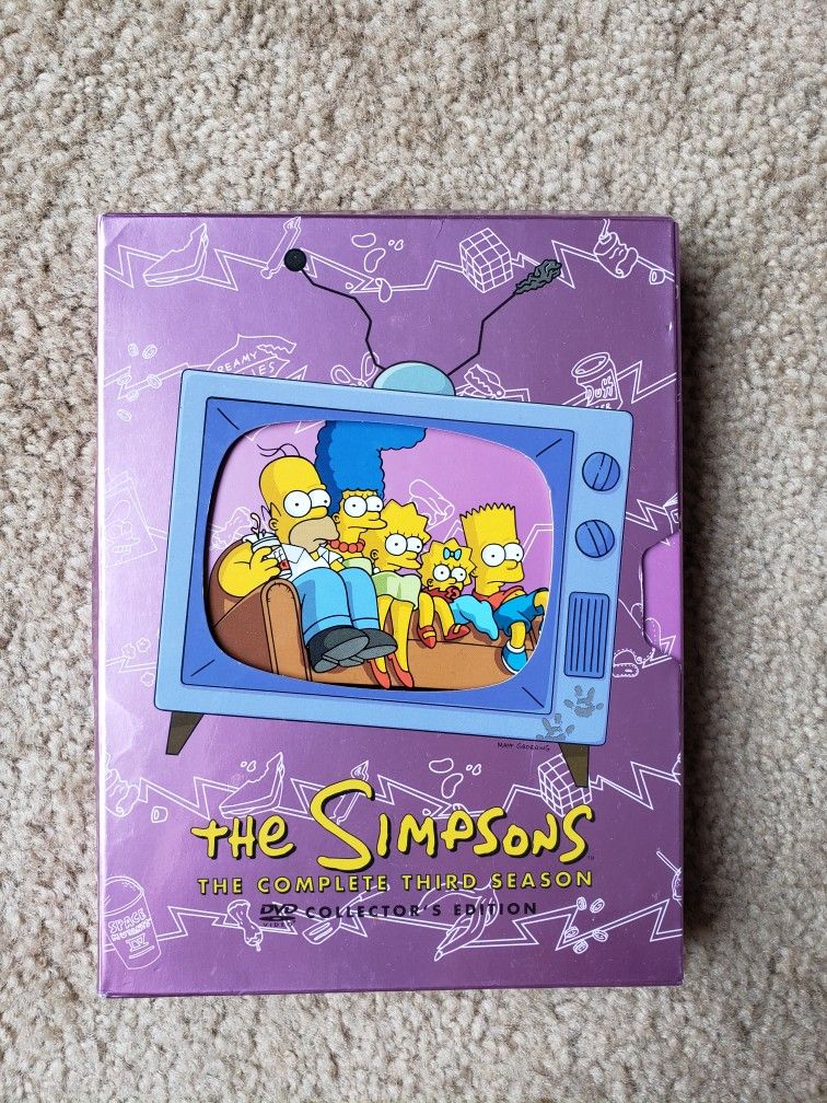 THE SIMPSONS SEASON 3 COLLECTORS EDITION DVD SET