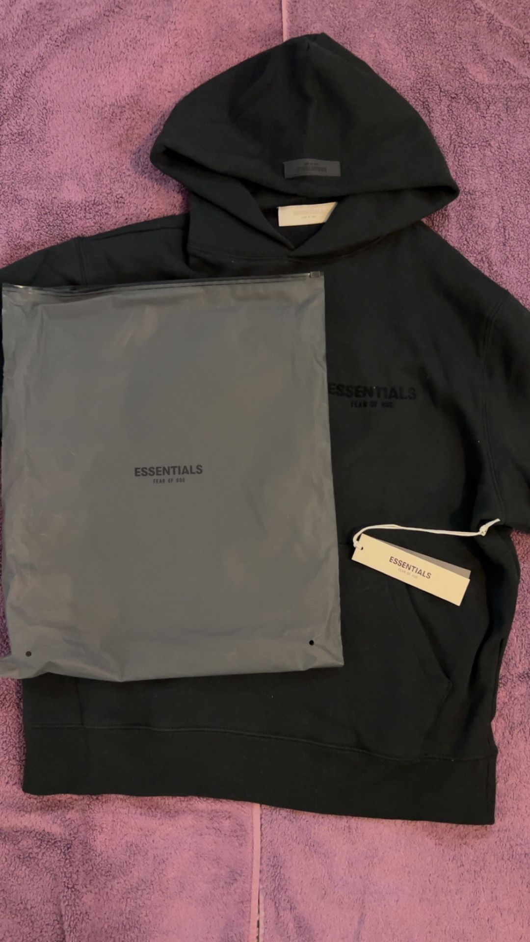 Black Essiantails Hoodie