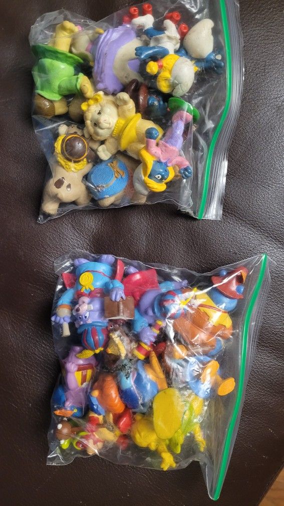 Vintage Vinyl Figures Smurfs/disney