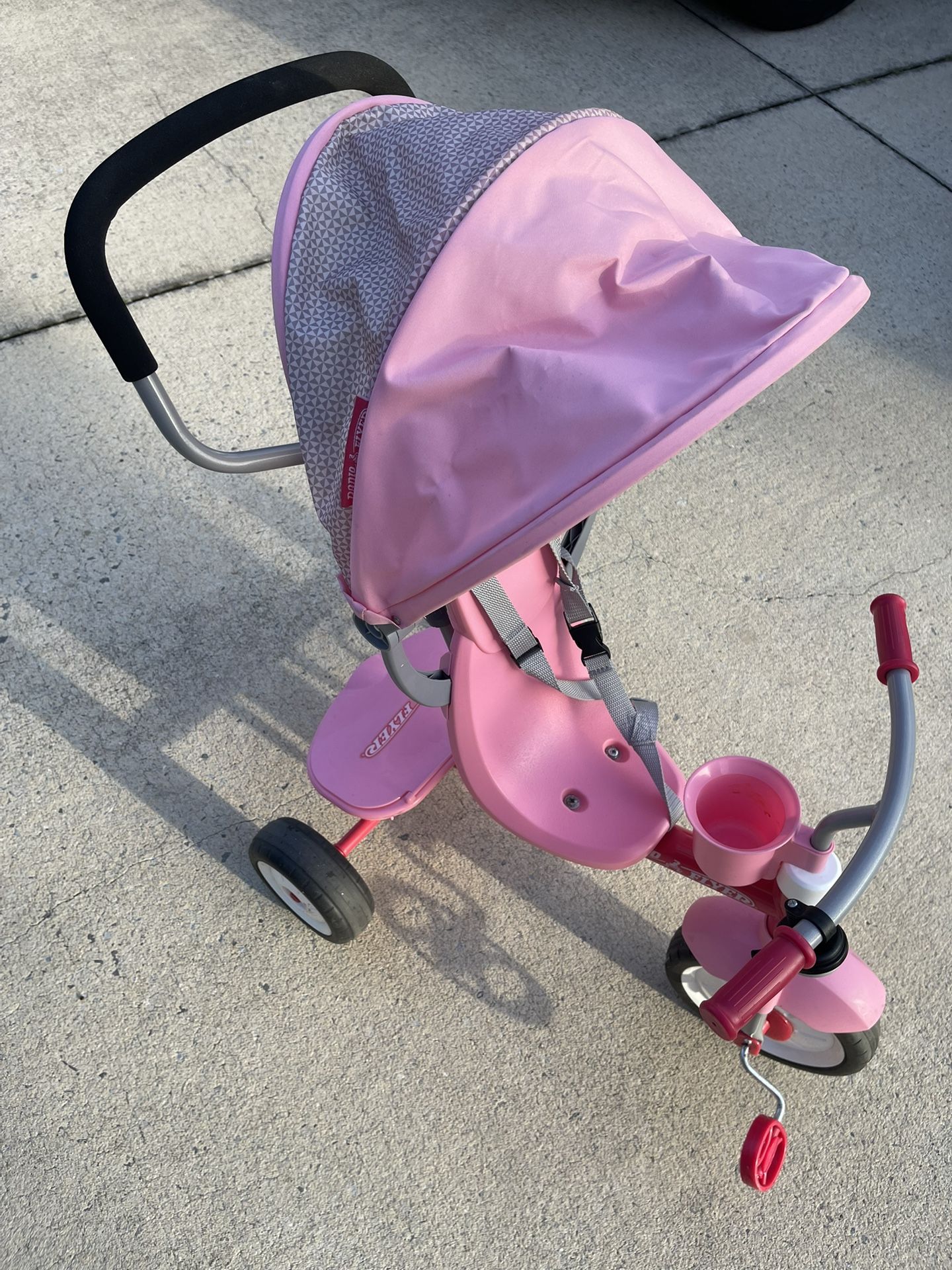 Radio Flyer 4-in-1 Stroll 'N Trike - Pink