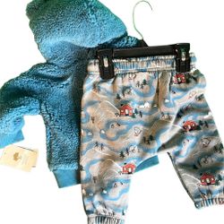 Tucker + Tate Baby 2 Piece Hooded Jogger set Boys 3 Month