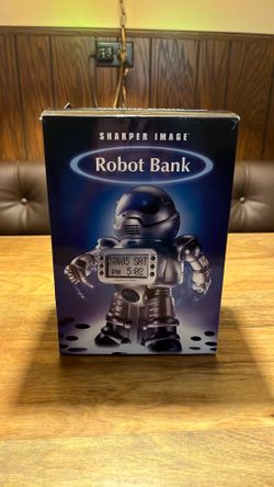 Sharper Image Robot Bank