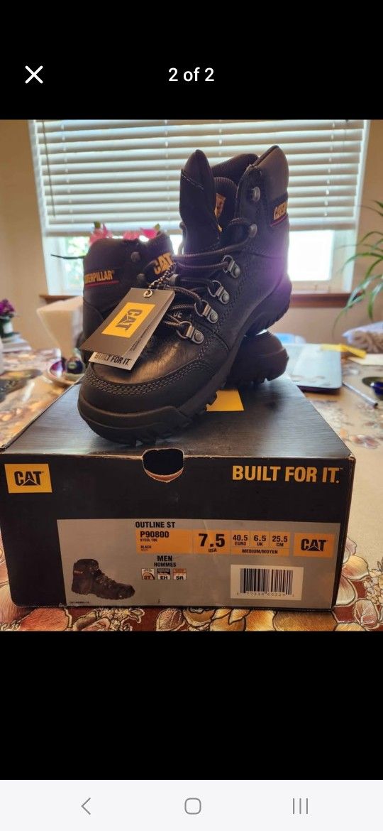 Men's Steel Toe Boots 