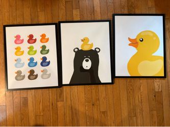 Duck and Bear Posters