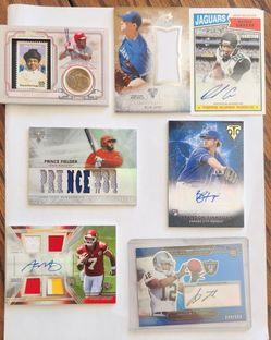 Lot Of Signed/Relics Cards.