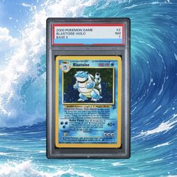 PSA Gengars and Blastoise Pokemon Cards