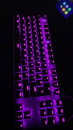 HyperX Alloy Origins Core Mechanical Keyboard (TKL) - Aqua Switches & RGB