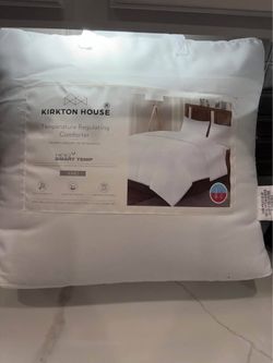 New white temperature regulation cooling king size comforter