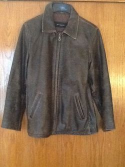 Leather jacket