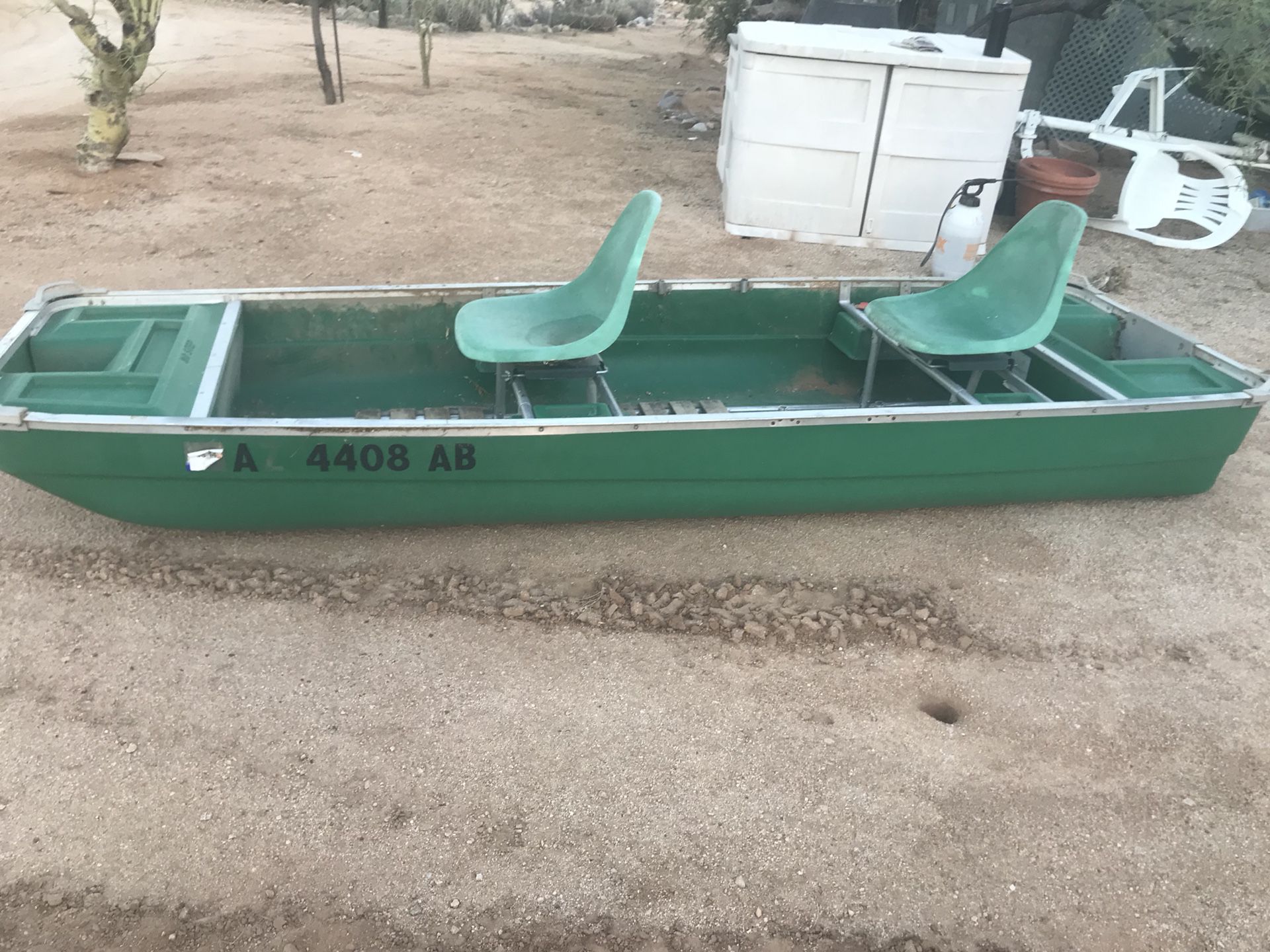 Colman Plastic John Boat for Sale in Tucson, AZ - OfferUp