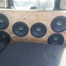 Six 10-in CTS Mid-range