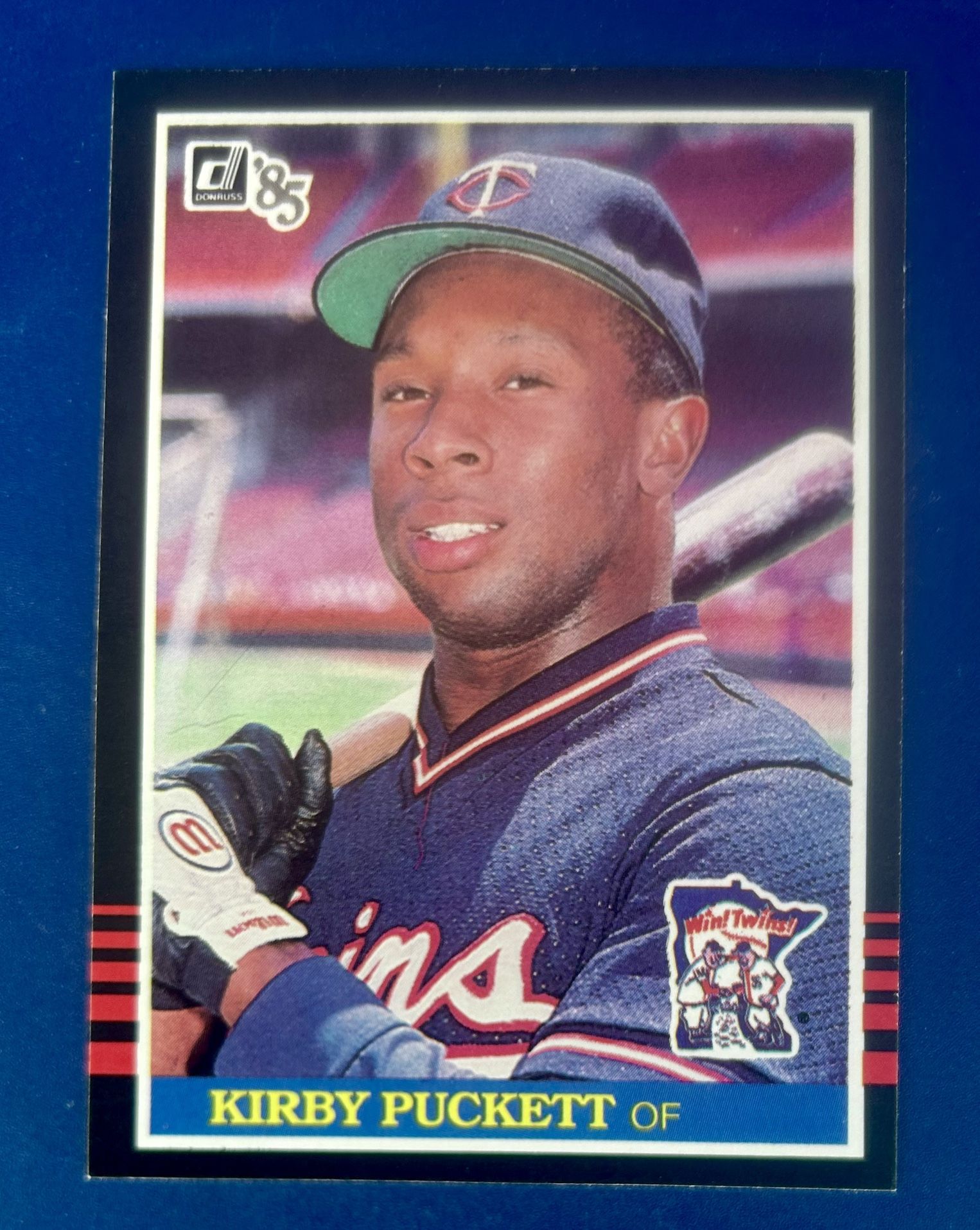 1985 Donruss Kirby Puckett Rookie Baseball Card