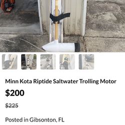 Minn Kota Rip Tide Saltwater Trolling Motor