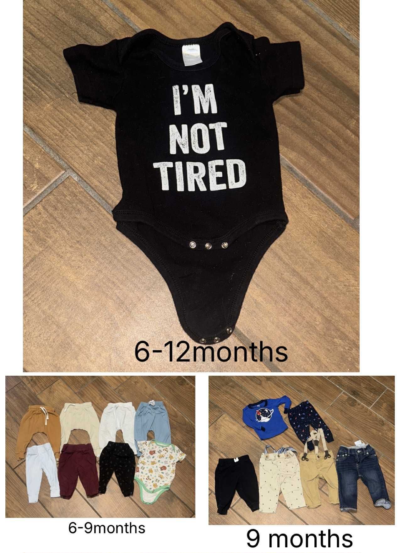 Baby boy clothing bundle 6-12months