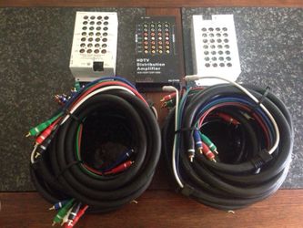 Universal Distribution Amplifiers w/ Coaxial Cables