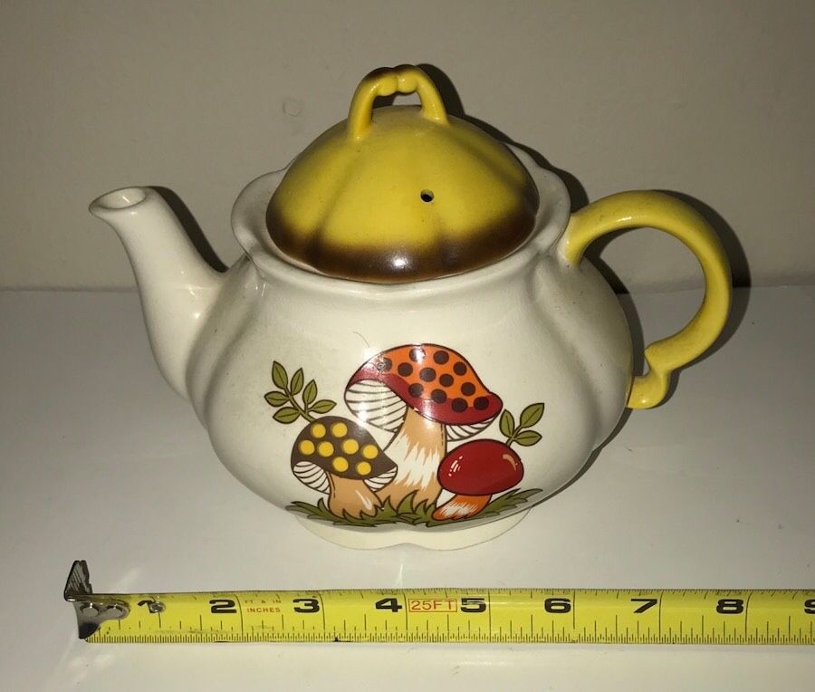 Vintage Collectible Sears Mushroom Tea Pot just $10