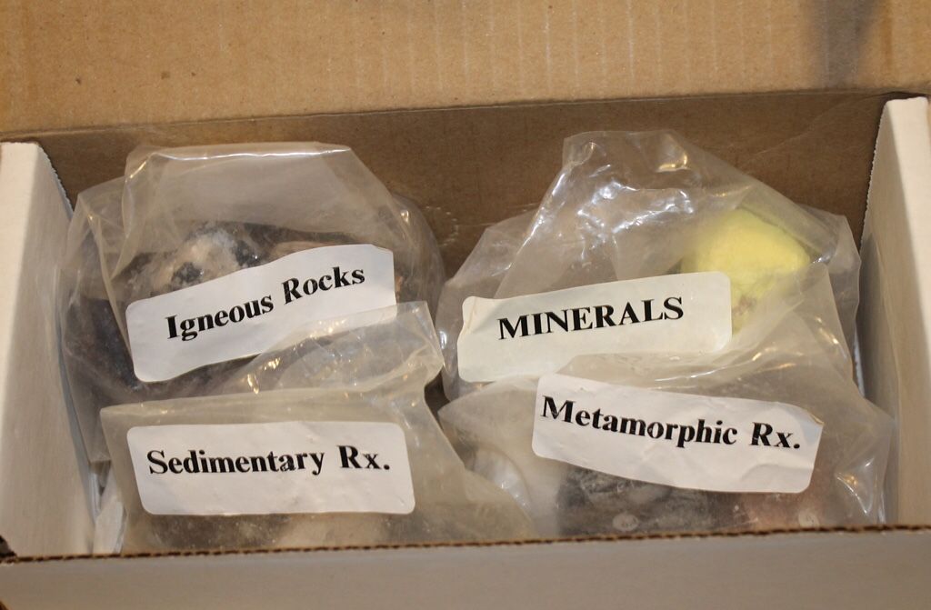 Ward’s Mineral and Rock Collection 25 samples