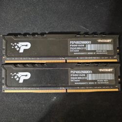 8GB Patriot DDR4 2666MTs