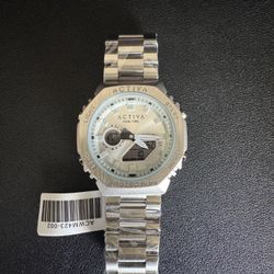 Silver Activa Men’s Watch 