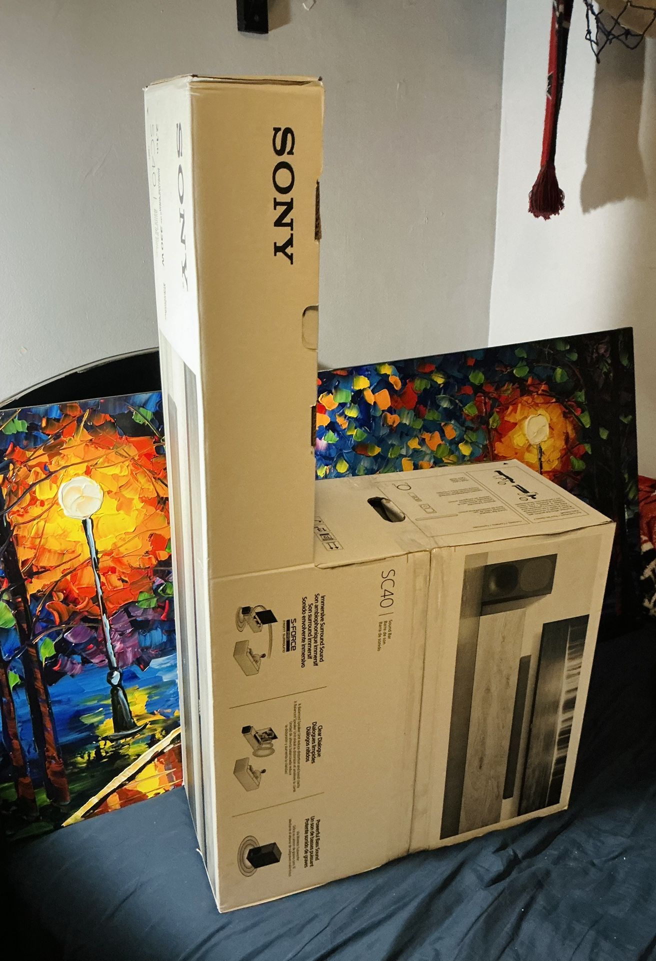 Sony HT-SC40 330 Watt Premium Home Theater Soundbar System - Wireless Sub - Surround Sound - Bluetooth