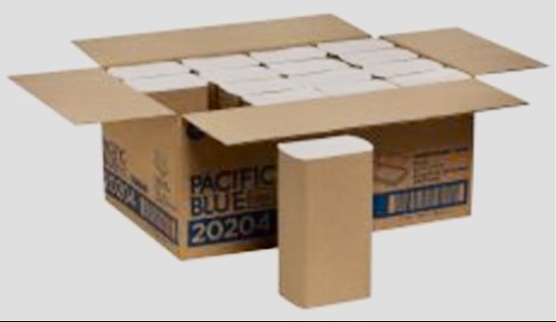 💥 New! 4,000 Multifold Paper Towels C-Fold Towels One Case Available PACIFIC BLUE Basic 120204🔥