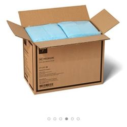 Medline-MSC281229C Quilted Basic Disposable Blue Underpad, 23" x 36" for incontinence, Furniture Protection or Pet Pads (Pack of 150)

