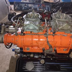 Weind Supercharger/ Blower BBC Chevy Complete with Carbs Holley 750 Linkage included
