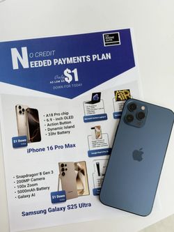 iPhone 12 Pro Max 6.7" (Unlocked) 256GB Excellent Pacific Blue