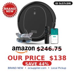 Robot Vacuum and Mop Combo, 5000Pa Suction, App/Alexa Control - Brand New