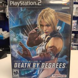 PS2 - Death By Degrees Sealed New