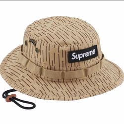 Supreme FW24 Military Boonie Pin Hat Tan Raindrop size M/L