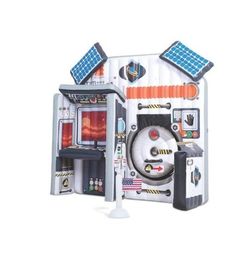 Inflatable space station w inflatable accessories