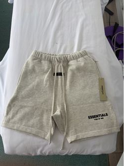 Essential style light grey shorts