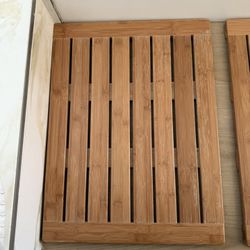 Bamboo Bath Mats